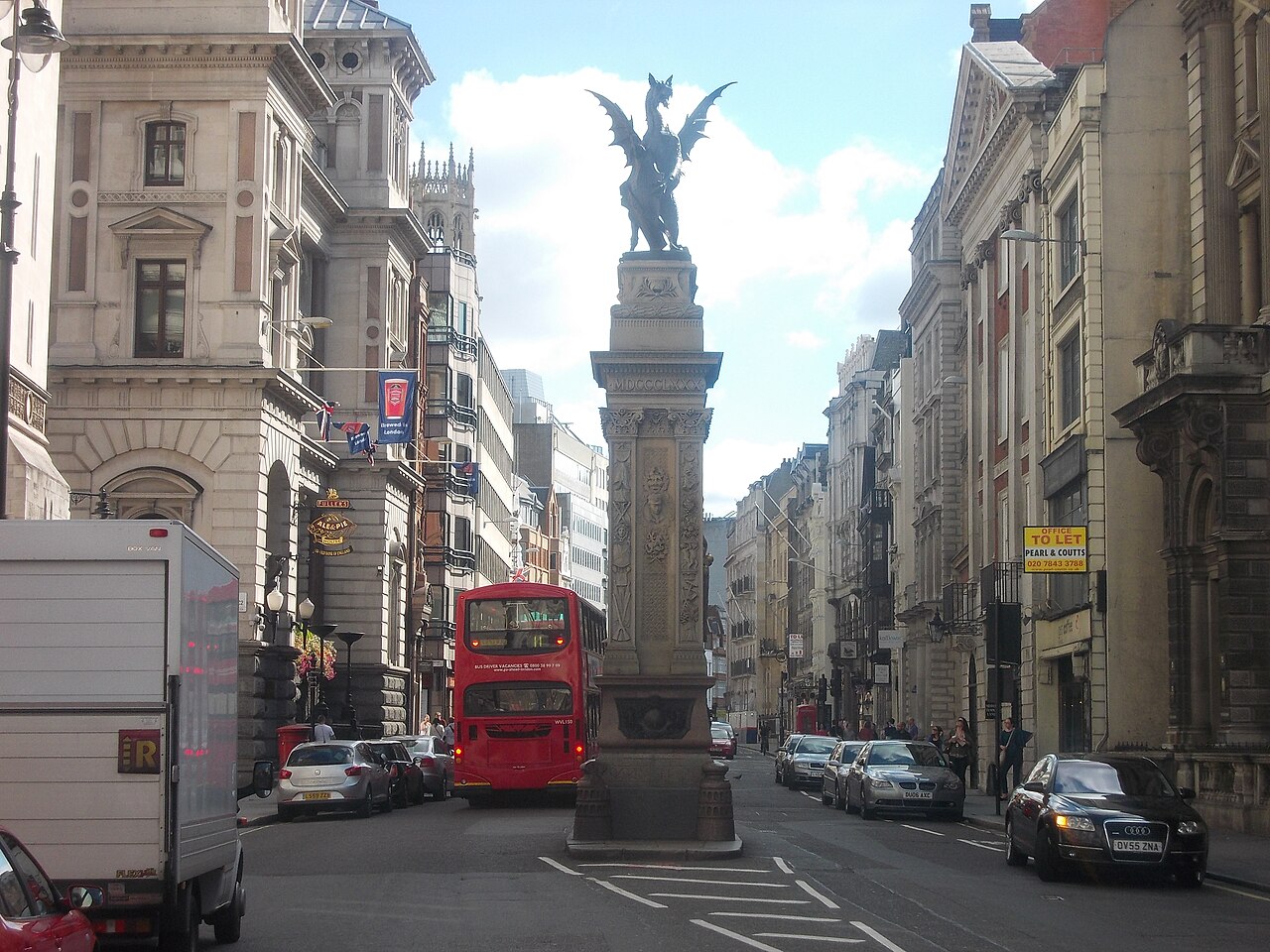 Temple Bar Memorial Dragon
