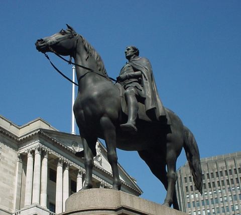 Duke of Wellington at the Royal Exchange